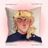 Game D-Dating K-Killmulator Pillow Covers Cartoon Sofa Decorative Home Double-Sided Printing Short Plush Cute Cushion Cover