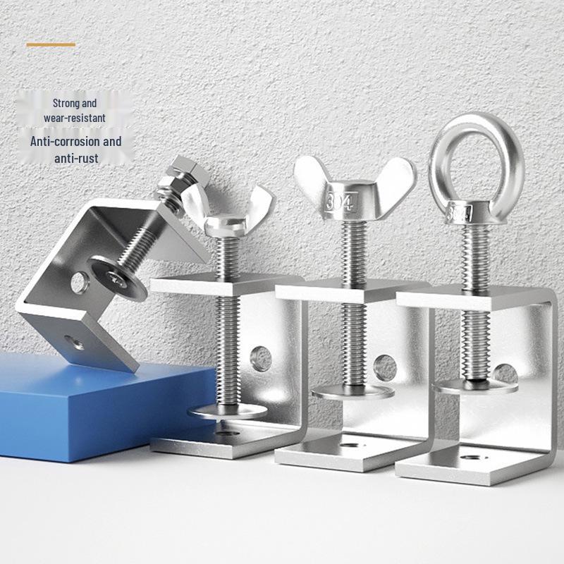 304 Tiger Clip U-Shaped Woodworking G-Clamp