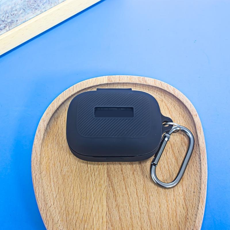 Durability Silicone Case For Air Pro4 Earbud,Silicone Sleeve Durability Earbud Protector With Carabiner Hook