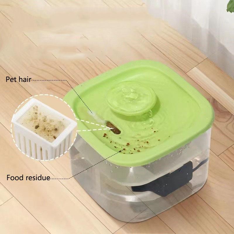 Electric Drinking Water Bowl for Pet Cats and Dogs Silent Safe and Mouth-free Automatic Drinking Water Bowl for Home Use Pet