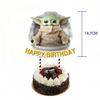 Star Waring Yoda Baby Theme Birthday Party Decoration Plate Napkin Cup Balloons Banner for Boys Favor Baby Shower Supplies Gifts