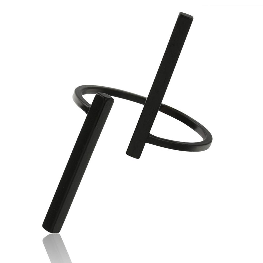 Couple Wedding Cuff Opening Punk Finger Loop Circle Woman Man Girls Lady Jewelry Anti-allergy