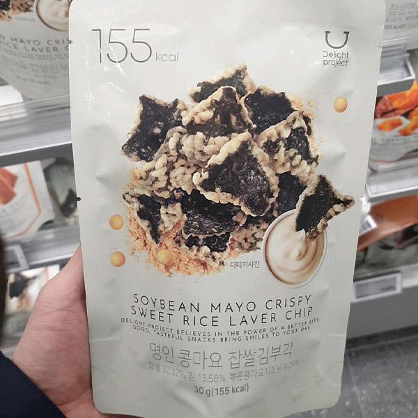 Delight Project Master Kongmayo Sticky Rice Kimchi Bugak 30g One thing