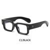 Lunettes de soleil carrées pour hommes lunettes de soleil de créateur de luxe femmes lunettes de soleil surdimensionnées Vintage grand cadre Eeyglasses ombre