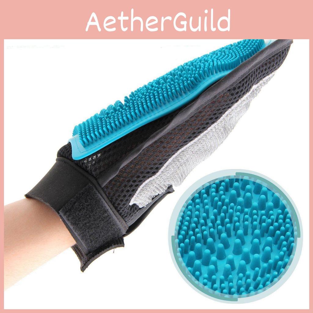 Premium Qualität Hunde Katzenhaare Pflegehandschuh Für Müheloses Haarentfernen Und Reinigen