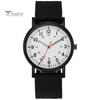 Men Watch Quartz Accurate Soft Wristband Nylon Braided Luminous Sports Wrist for Daily Wear