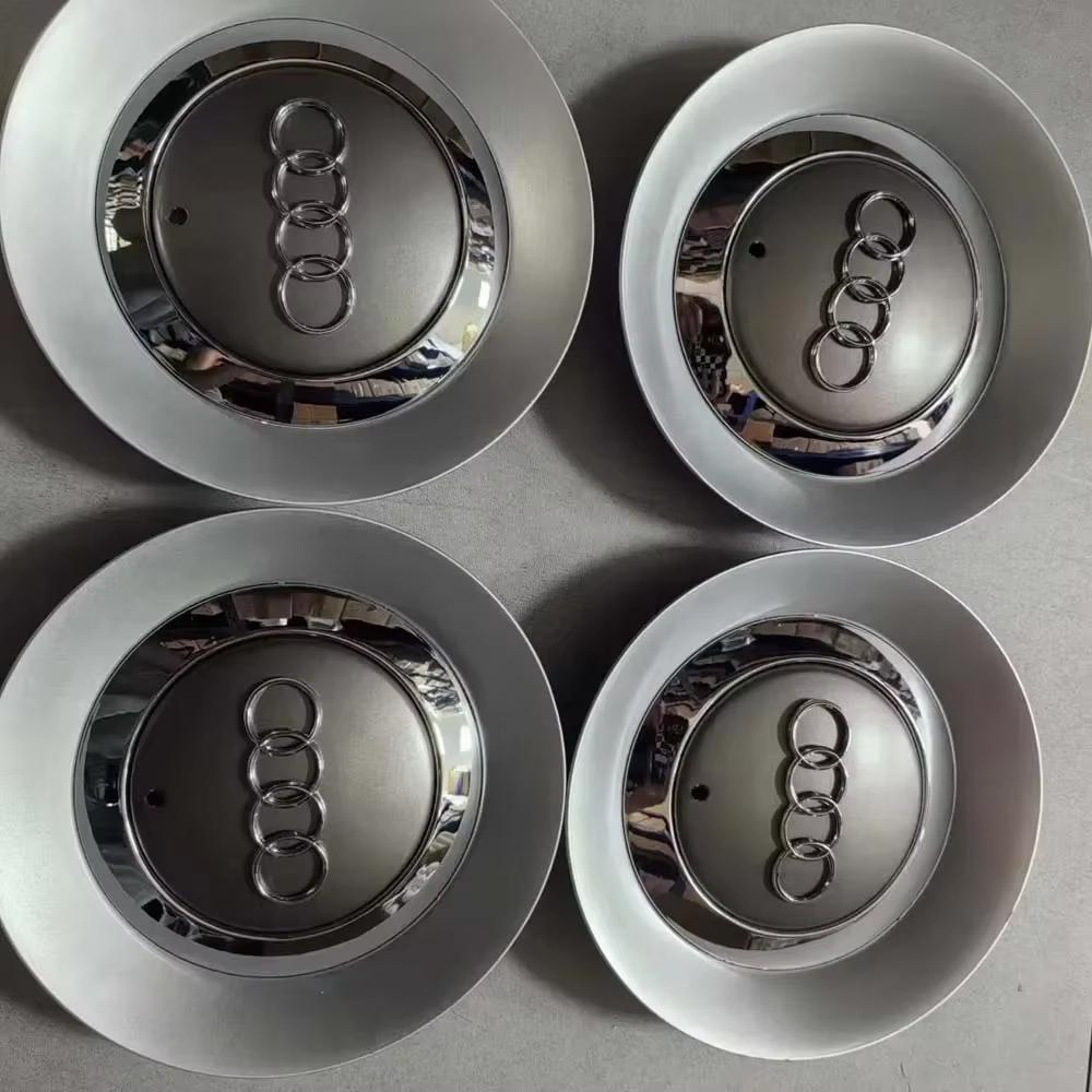 4Pcs Car Wheel Center Hub Caps 8E0601165 4E0601165A Badge Rim Hubcap For Audi A3 A4 A5 A6 S6 S8 TT A8 Quattro Emblem Accessories