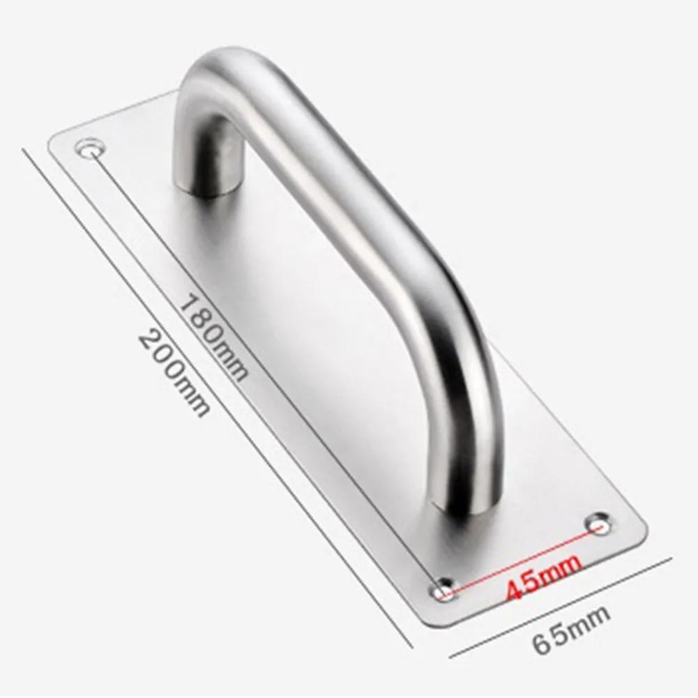 Poignées de porte coulissante de grange Acier inoxydable Poignée de porte intérieure Poignées de meuble de placard Poignée de meuble de garde-robe Quincaillerie de tiroir de cuisine