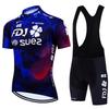 Unisex Cycling Jersey Shorts Set Quick-Dry Mountain Road Bike Apparel Breathable Performance Wear
