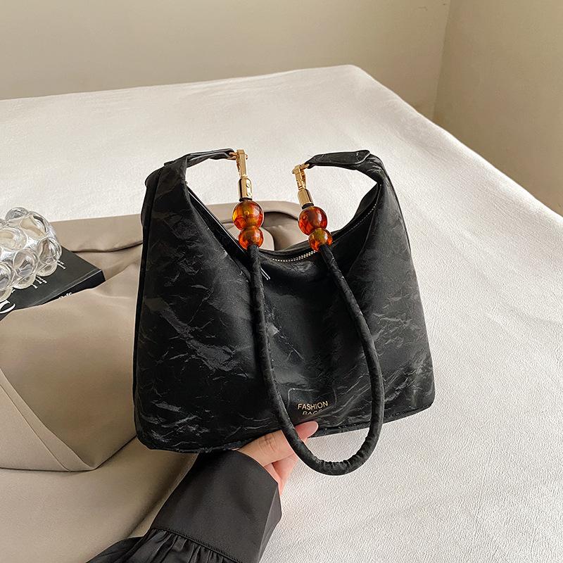 Large-capacity Leisure Is Popular This Year. 2024 Foreign Style New Fashionable and Beautiful Crossbody One-shoulder Underarm Tote Women's Bag