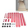 Stair Tread Gauge Aluminum Alloy Stair Tread Template Tool for Home DIY Renovation and Professional Construction Projects