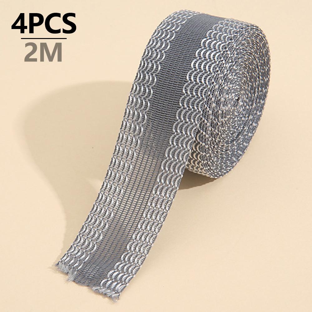 4Pcs 2m Self Adhesive Pants Edge Shorten Stickers Patches for Jeans Trousers Hemming Tape