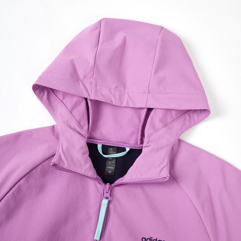 Adidas Women's Hooded Zippered Sport Jacket JL9842