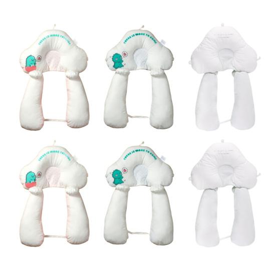 Wedge Pillow for Newborn Ergonomic Baby Sleeping Pillow Prevents Flat Head Adjustable Soothing Pillow for Proper Alignment And Pressure Relief