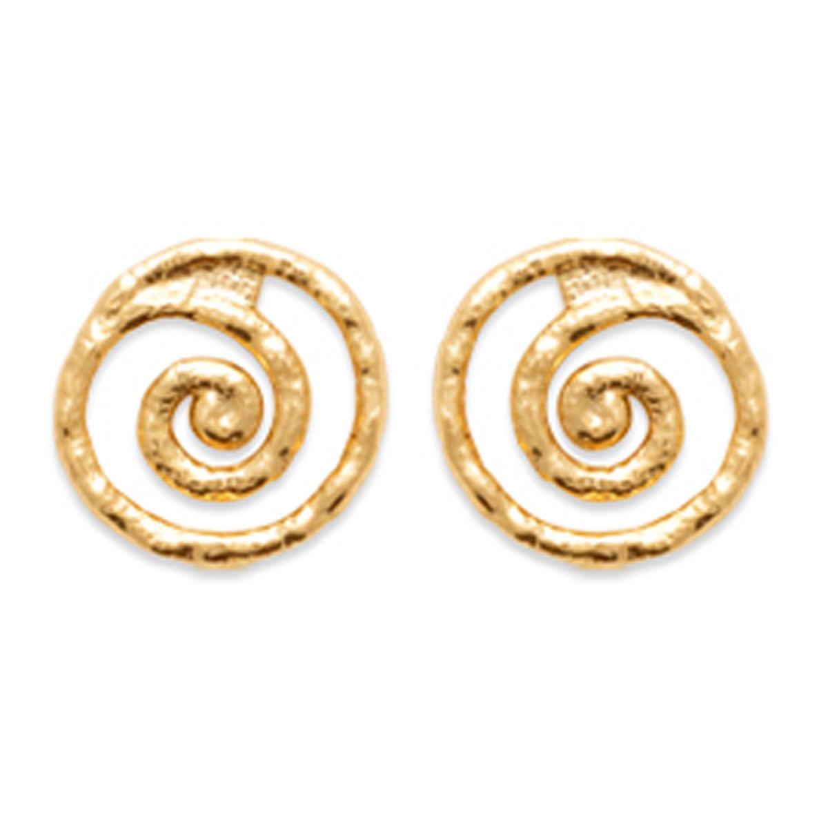 

Les Trésors De Lily [R7462] - Boucles Plaqué Or Cléopatra doré - 8 mm