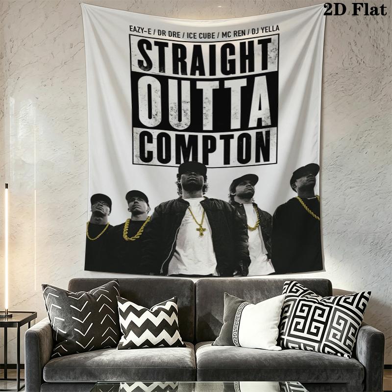 Tang Clan Wall Tapestry Aesthetic Wall Hanging Printed Fabric Blanket Decorative Tapestries for Bedroom Living Room Home Decor