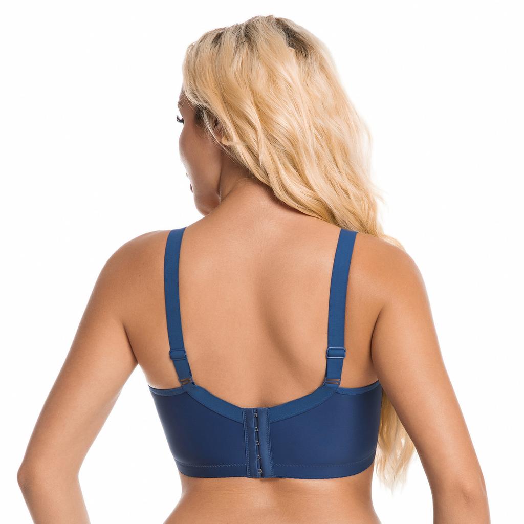 European and American Style Seamless Memory Wire Plus Size Bra Thin Adjustable Push-up Bra