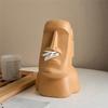 M-Modern-Easter Island Stone Statue Paper Towel Box Home Decoration Statue Retro Living Room Decoration Home Accessories