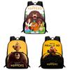 Cartoon Hoppers Beaver Backpack For Kids With Oxford Cloth Durable Material For School Travel