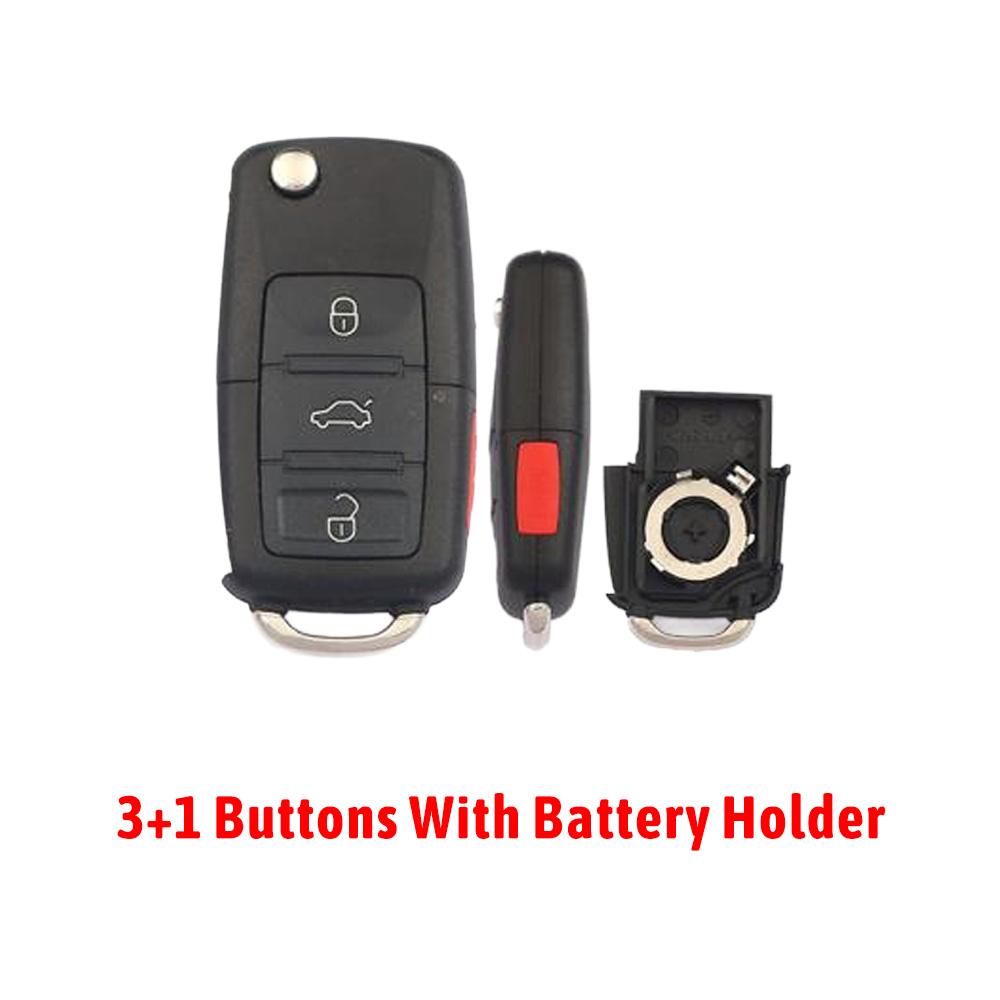 Replacement Flip Key Fob Housing Remote Fit For Keydiy B01 Xhorse Vvdi Smart Housing Cover Fit For Vw B5 Passat Lavida Bora Sagitar Tiguan