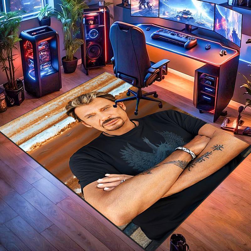 Johnny Lights Up Stage carpet printing Living room and bedroom mats Doormat Room Art