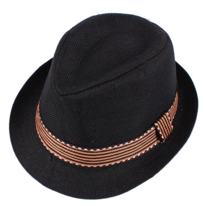Autumn Boys Girls Children Solid Sun Hats Caps Toddler British Jazz Style Fedoras Headwear