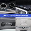 1/2/5/10Pcs Volvo Car Steering Wheel Logo Stickers, DIY Decorative Emblem Decals for Volvo XC40 XC60 XC90 S60 Auto Accessories