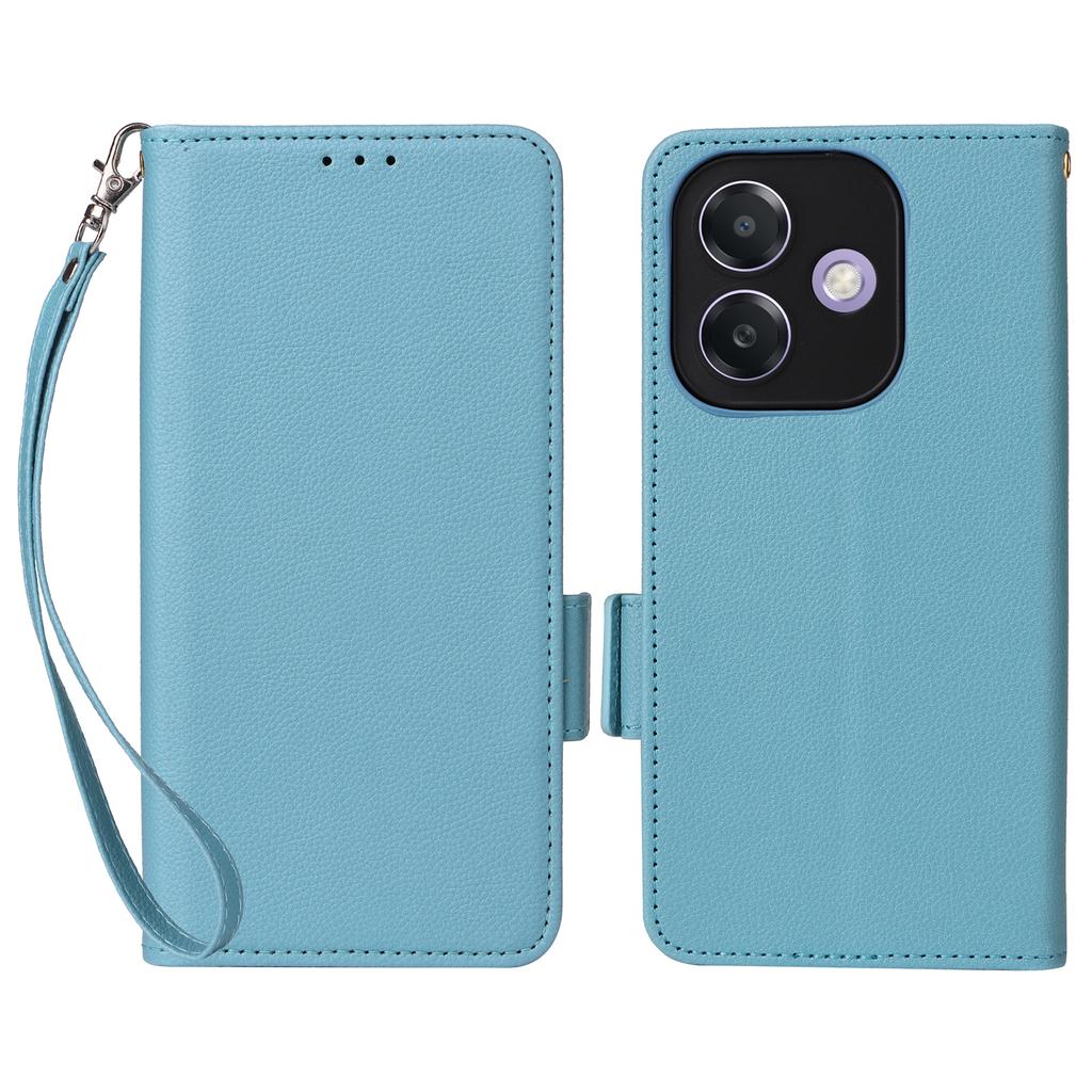 Phone Case for Oppo A3x 5G/A3X 4G/A3 4G/A3 5G/A40M 4G/A40 4G/A3i 5G/A60 5G Litchi Texture PU Leather Wallet Phone Cover