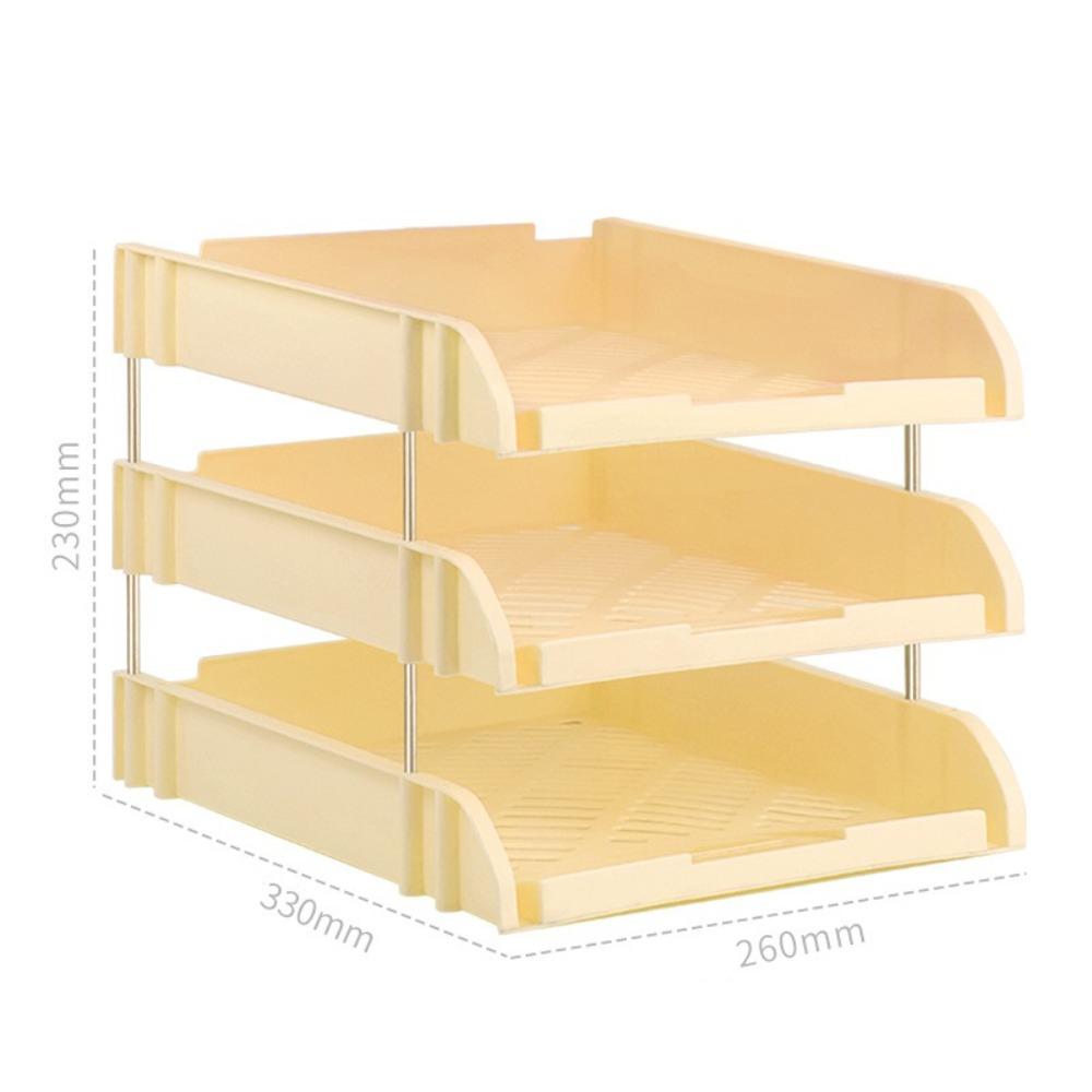 Suport pentru dosare A4 PP Suport de depozitare de birou Cutie nouă pentru dosare de birou Acasă