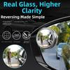 Waterproof 360° Car Mirror Adjustable Convex Mirror New Car Blind Spot Mirror  for Car Driver