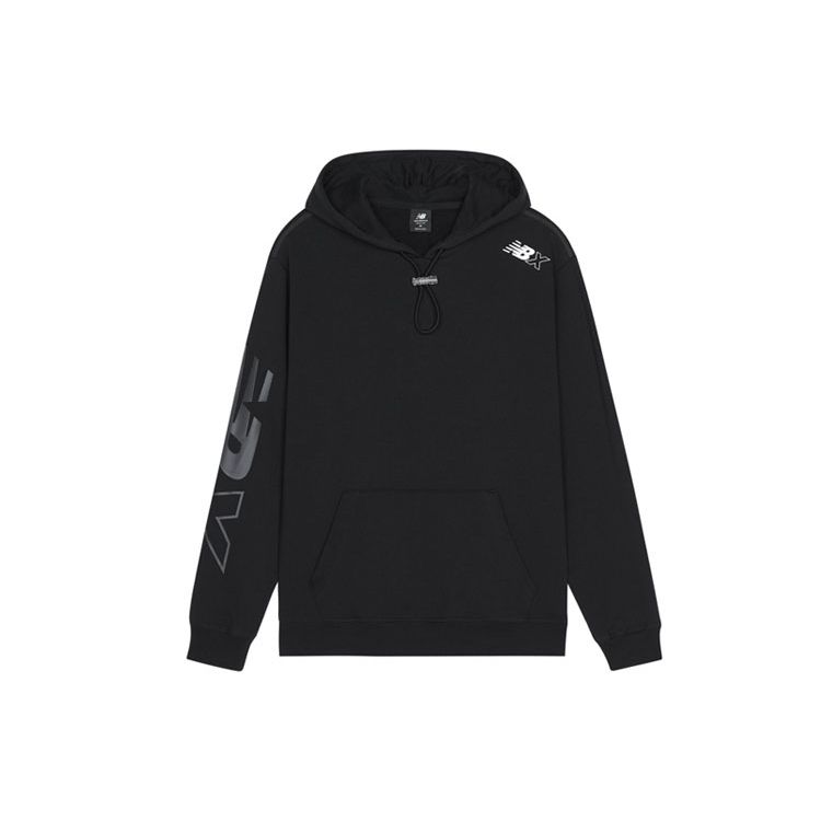 

Мужская толстовка с капюшоном и шнурком New Balance, черный AMT13567-BK