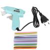 Heißklebepistole Schnelles Vorheizen Mini-Heißschmelzkleber-Maschinen-Kit mit 50 Klebestiften für Kinder DIY-Bastelprojekte 110-240V