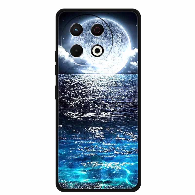 Für Tecno Spark 30 Pro 4G Hülle Spark30 Pro Hülle Schwarzes Silikon Weiche Rückseite Hülle Für Tecno Spark 30 Pro Handyhülle 30Pro Tasche