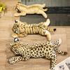 1 PCS 38CM/48CM/58CM Huggable Soft Lifelike Stuffed Animals Leopard Lion Plush Toys Wild Animal Tiger for Children