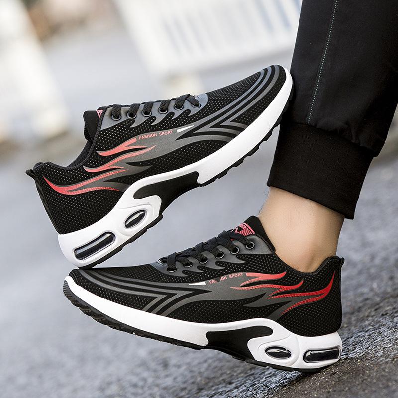 Men's shoes 2025 spring new Korean version casual shoes student fashion breathable running sports shoes men's trendy shoes