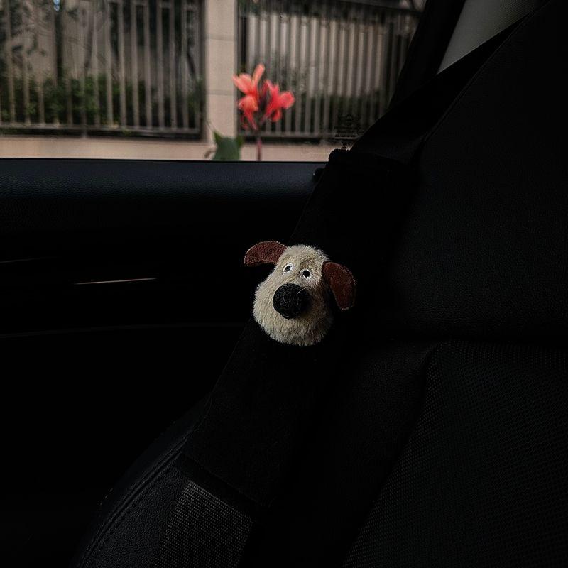Cute Car Seatbelt Shoulder Pads, Car Decoration Shoulder Pads, In-Car Couple Decorations Default