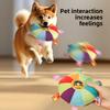 Dog Fur Sounds, Frisbee Toy, Interactive Puppy Frisbee, Teeth Grinding, Biting, Pet Border Collie Training, Dog Training