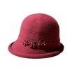 Cappello da Pescatore Autunno e Inverno per Madre di Mezza Età e Anziani Cappello Caldo e Antivento Cappello in Maglia per Anziana Nonna Colore Unico Anti Freddo