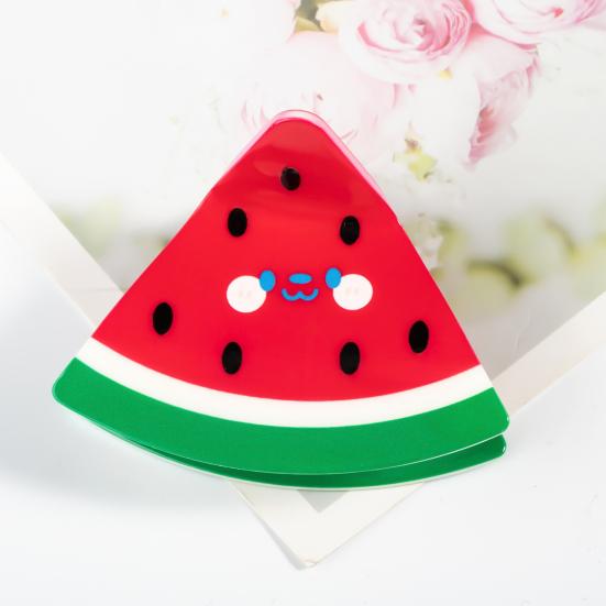 Women Hair Claw Cartoon Fruit Shape Shower Hair Clip Medium Size Acrylic Back Head Hair Claw Versatile Hair Accessory