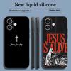 Jesus Christ Sacred God Phone Case For iPhone 17 16 15 14 13 12 11 X XR XS 8 Plus Mini Pro Max Soft Black Shockproof Cover