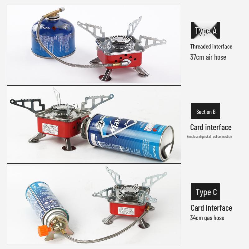 Portable Foldable Mini Gas Stove for Camping and Picnics