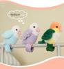Popular Plush Parrot Bird Slap Bracelet & Pendant Doll