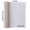 100% Leinenmischung Canvas Rolle, 5 Meter (16.4 Ft) Lange, Leere Leinwand zum Malen, Säurefrei, Ideal für Öl, Acryl, Kunstprojekte