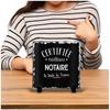 Photo Frame - Slate - 15cm X 15cm - Black - Office Decoration