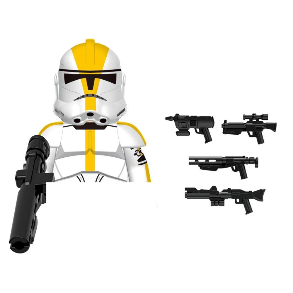 X0300 MOC Military Building Blocks Bricks Anime Mini Action Soldier Figures Diy Assembly Toys Kids Birthday Gifts WM2207 WM6147