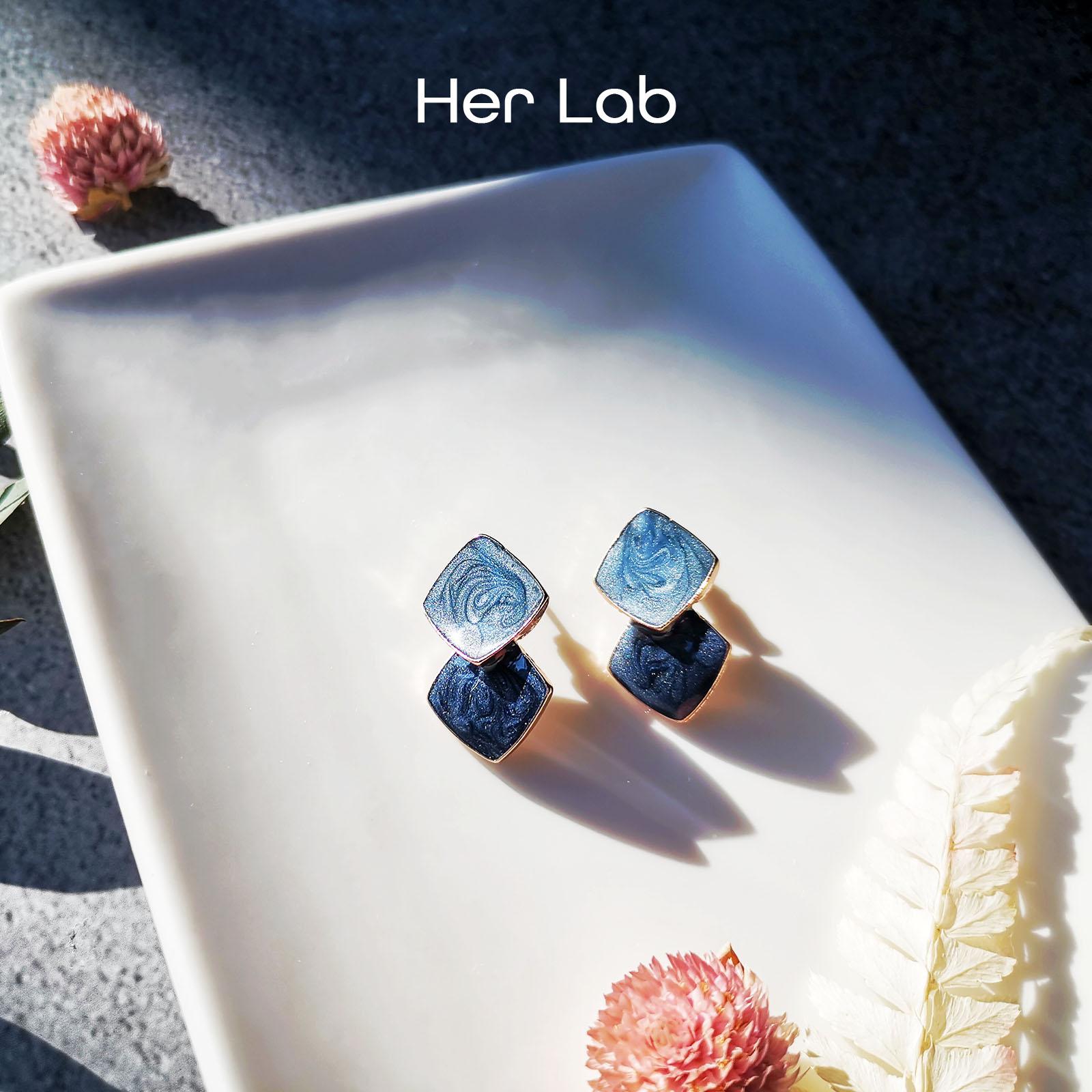 

Ее лаборатория | Женские серьги-гвоздики из смолы, модные гипоаллергенные серьги-гвоздики с геометрической формой и блестящими кристаллами Drusy, набор серег-гвоздиков для девочек-подростков