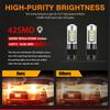 4Pcs Error Free White/Amber 3157 Led Drl Switchback Turn Signal Parking Light Bulb