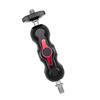 Ball Head Clamp 1/4inch Thread Ball Mount Clamp Rotatable Metal Super Clamp for DSLR Camera Monitor LED Light Microphone
