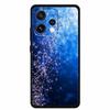 Case For Oppo Reno 15C 5G Colorful Flowers Black Soft Silicone TPU Phone Cases For Oppo Reno15 5G Shells Protection Bumper Funda