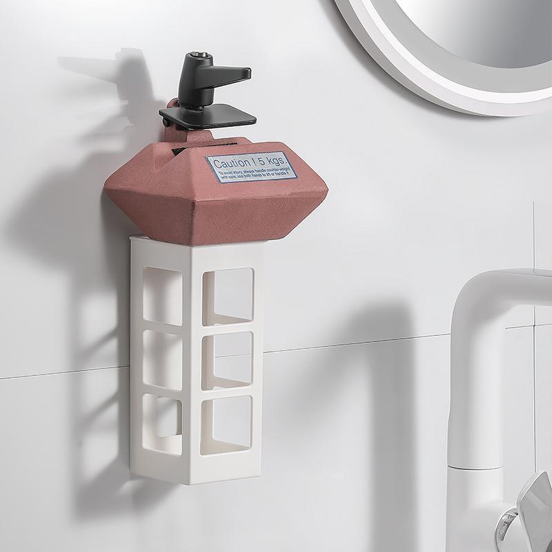 1Pcs Wall Mounted Hair Tool Organizer With Adhesive Backing Perfect For Bathroom Hair Dryer Curling Iron Storage